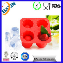 Custom Round Shaped of Silicone Ice Cube Tray